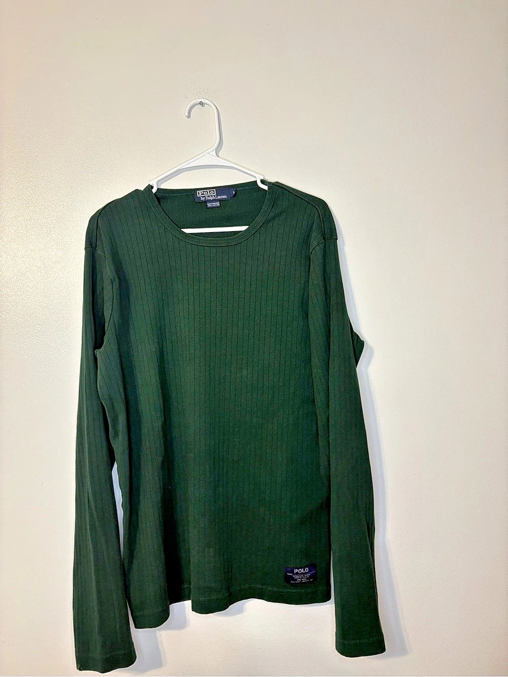 Polo by Ralph Lauren Vintage Long Sleeve Waffle Knit Thermal Shirt Vintage
